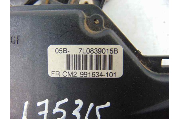 Cerradura puerta trasera izquierda, Volkswagen Touareg (7LA) TDI V10, 7L0839015B usado 8
