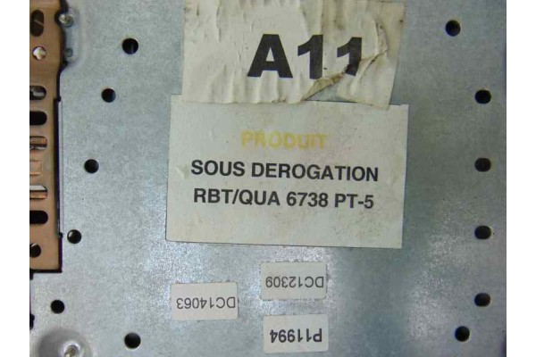 Sistema audio / radio cd, Peugeot 308 Sport 2007, 96647510