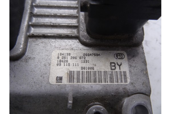 09115111  CENTRALITA MOTOR UCE OPEL CORSA C Club 2001 09115111 210061 OPEL - 1