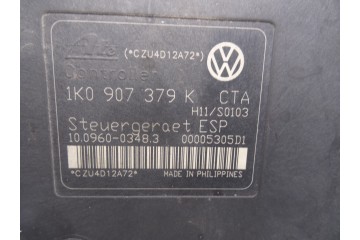1K0907379K  ABS VOLKSWAGEN GOLF V (1K1)(10.2003) Trendline 2004 1K0907379K 210077 VOLKSWAGEN - 1