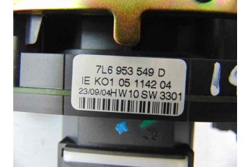 Mando luces, Volkswagen Touareg (7LA) Tdi V6 2004, 7L6953549D