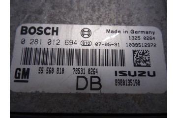 55560810  CENTRALITA MOTOR UCE OPEL ASTRA H BERLINA Cosmo 2007 55560810 210123 OPEL - 2