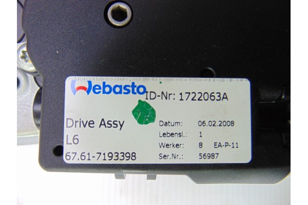 Techo electrico, BMW Serie 1 Berlina (E81/E87) 123d 2009, 7046143 usado 8