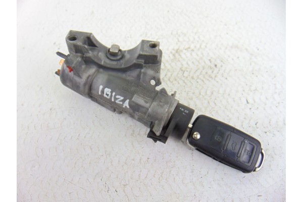 Antirrobo / llave contacto, Seat Ibiza Berlina (6J5) Ecomotive 2009, 4B0905851C