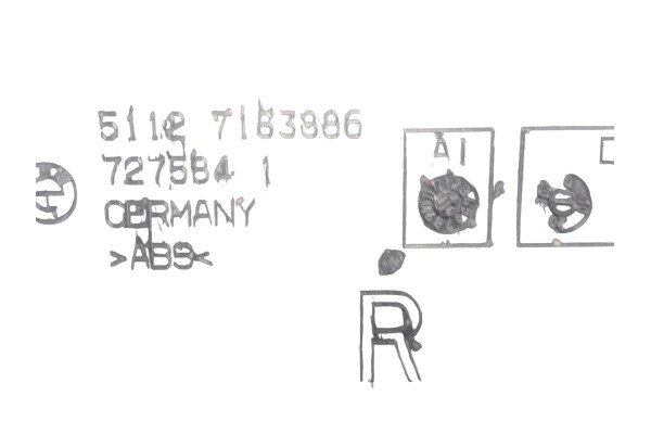 7183886 SOPORTE PARAGOLPES TRASERO BMW SERIE 7 (F01/F02) 740d xDrive 2011 7183886 210693 BMW - 2