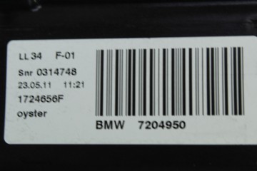 Techo electrico, Bmw Serie 7 (F01/F02) 740d xDrive 2011, 7204950