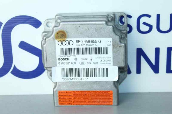 Kit airbag, Audi A4 Berlina (8E) 2.0 TDI 16V (103kW) 2005
