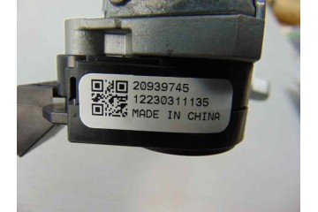 Antirrobo / llave contacto, Chevrolet Aveo Hatchback Lt 2012, 20939745