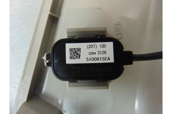 Luz interior, Opel Astra K Berlina 5P Dynamic Start/Stop 2015, 13415545 usado 10
