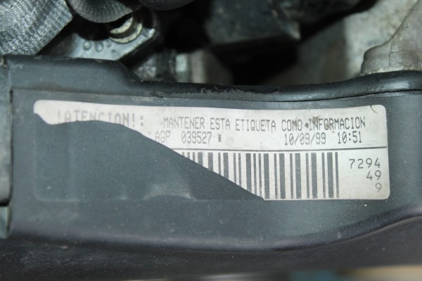 Motor completo, Seat Ibiza (6K1) Select 1999, AGP