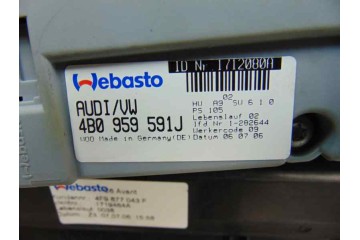 Techo electrico, Audi A6 Avant (4F5) 3.0 TDI Quattro (171kW) 2006, 4F9877043F