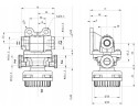 RELEASE VALVE M16X1 5MM M16X1 5MM 12BAR WITH NOISE DAMPER VALVE Product weight with unit packaging 0 1 kg