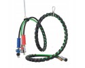 Air hoses for truck 4 57 m 3in1 with ABS 7 pin mounting kit