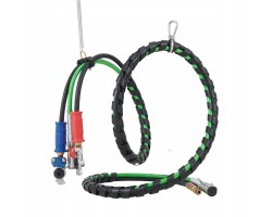 Air hoses for truck 4 57 m 3in1 with ABS 7 pin mounting kit