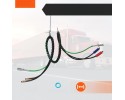 Air hoses for truck 4 57 m 3in1 with ABS 7 pin mounting kit Catalog number of the part 5907021457439