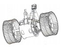 BLOWER ENGINE BMW 5 E60 03 6 E60 04 BEHR HELLA COLLISION Assistant 34 Part manufacturer Behr Hella Service