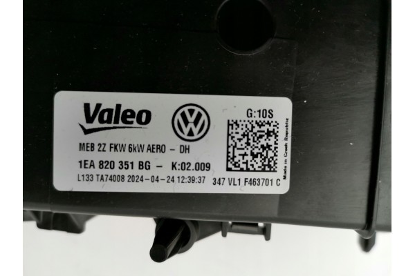 Electric heater VW ID 4 ID 5 1EA820351BG NEW ORG Part manufacturer Volkswagen OE