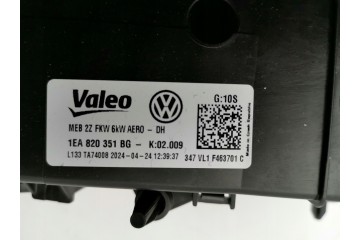 Electric heater VW ID 4 ID 5 1EA820351BG NEW ORG Part manufacturer Volkswagen OE