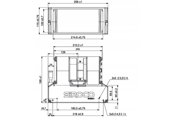 Tenere II F 12V 3kW Water Heater Catalog number of the part 01600010