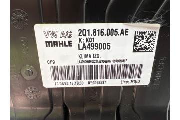Ventilador del soplador de calefacción para Seat Ibiza V 2Q1816005AE 