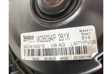 Ventilador del soplador de calefacción para VW Passat B8 5WB816001E N