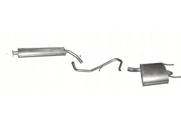Silencers set pipe Opel Insignia capacity 1 6 1 8 covers