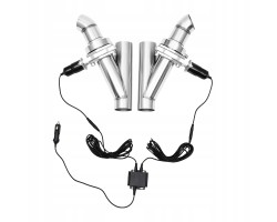 EXHAUST THROTTLE 12V 63MM DUAL VALVE WITH REMOTE CONTROL