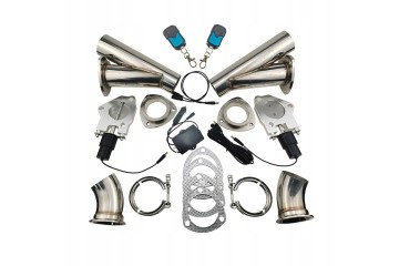 EXHAUST THROTTLE 12V 63MM DUAL VALVE WITH REMOTE CONTROL Packaging status original