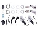 EXHAUST THROTTLE 12V 63MM DUAL VALVE WITH REMOTE CONTROL Version European