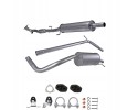 Silencers set Skoda Fabia VW Polo 9N3 Ibiza 1 2