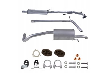 Silencers set Skoda Fabia VW Polo 9N3 Ibiza 1 2 Part manufacturer Ferroz Export