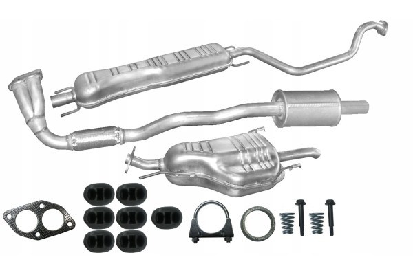 Opel Zafira A 1 6 1 8 Silencer Set