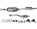 BMW 3 E46 2 0 2 5 2 8 320i 323i 328i 1998 9 2000 SILENCER SET LAYOUT