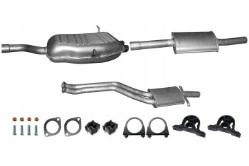 BMW 3 E46 2 0 2 5 2 8 320i 323i 328i 1998 9 2000 SILENCER SET LAYOUT