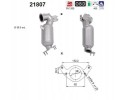 CATALYTIC CONVERTER 21807 AS OPEL INSIGNIA B EURO 6 Packaging status original