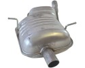 Exhaust system silencer rear BOSAL 247 515 Quality of parts according to GVO Q original with factory logo OEM OES