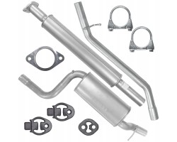 Muffler set Volvo V50 03 12 2 0 D Estate CLIPS