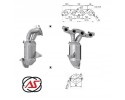 Catalytic converter HYUNDAI i20 1 2i 16V 10 2014 5 2018 Euro6 EAN GTIN 8435247753587