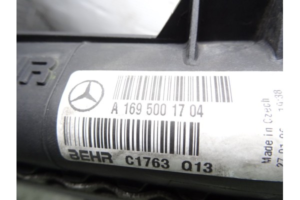 A1695000403 RADIADOR AGUA MERCEDES-BENZ CLASE A (BM 169)