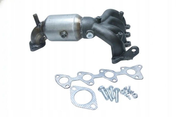 CATALYTIC CONVERTER WITH EXHAUST MANIFOLD 27 6105
