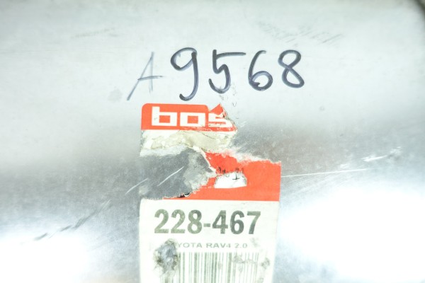 Exhaust system silencer rear BOSAL BOS228 467 Product weight with unit packaging 0 1 kg