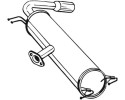 Bosal 228-467 Silenciador trasero de escape