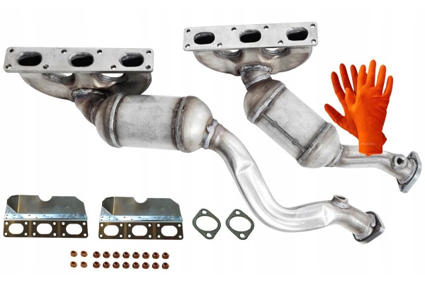 BMW E39 2 2i 2 5i 3 0i 520i 525i 530i SET OF COLLECTOR CATALYSTS