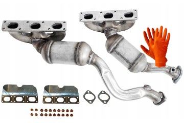 BMW E39 2 2i 2 5i 3 0i 520i 525i 530i SET OF COLLECTOR CATALYSTS