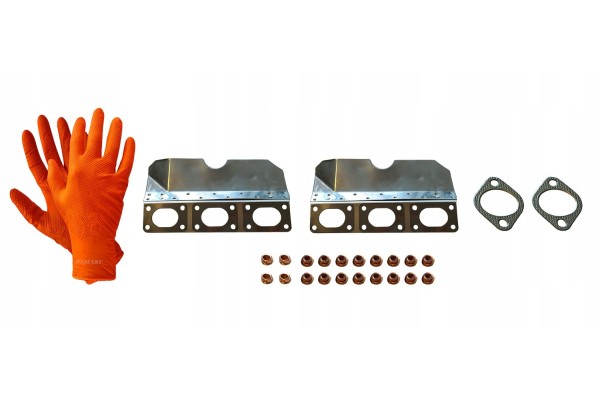 BMW E39 2 2i 2 5i 3 0i 520i 525i 530i SET OF COLLECTOR CATALYSTS Catalog number of the part PAM_1090987_BMW_E39