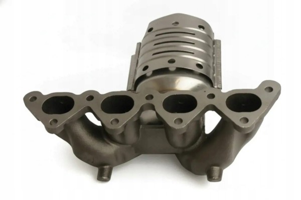 CATALYTIC CONVERTER WITH EXHAUST MANIFOLD 27 6104