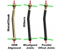 Rear Control Arms Adjustable Jeep Wranlger JL JK Metalcloak Duroflex EAN GTIN 5905601262466