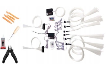 Sistema LED Cielo Estrellado con Estrellas Fugaces para Techo Interior