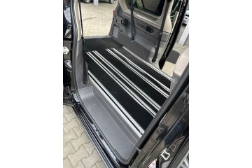 Velour rugs rear VW Multivan T7 L2 long anthracite Car type cargo vans RVs passenger cars