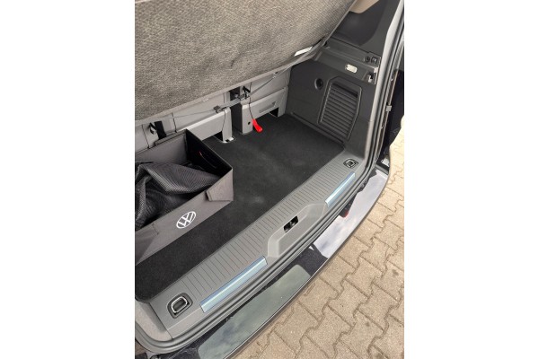 Velour rugs rear VW Multivan T7 L2 long anthracite Customs tariff code 87082990